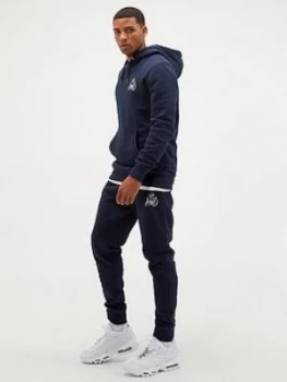 Image of Kings Will Dream Crosby Zip Through Hoodie Tracksuit - Navy