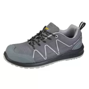 Image of Grafters Mens Safety Trainers (9 UK) (Grey)