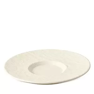 Image of Villeroy & Boch Manufacture Rock Blanc Coffee Cup Saucer, White, 15.5x15.5x2cm