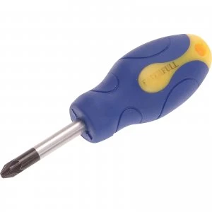 Image of Faithfull Stubby Pozi Screwdriver PZ2 40mm