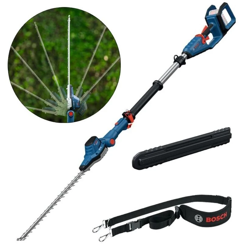 Image of Bosch Professional GHE 18V-50 TP 18v Cordless Pole Hedge Trimmer 06008D5000 Batteries: No Batteries