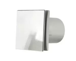 Image of Manrose DECO150TC 150mm (6inch.) Bathroom Extractror Fan with Integral Timer & Aluminium Front Cover (Return Unit) - (Used) Grade A