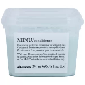 Image of Davines Minu Caper Blossom Protective Conditioner For Colored Hair 250ml