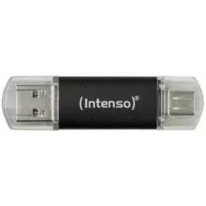 Image of Intenso Twist Line USB stick 32GB Anthracite 3539480 USB type A, USB-C , USB 3.2 (Gen 1)