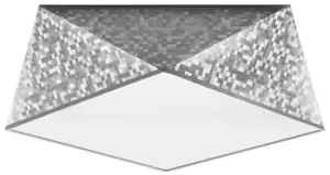 Image of Hexa Surface Mounted Downlights Flush Light Silver E27