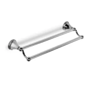Image of Westminster Double Towel Rail Silver