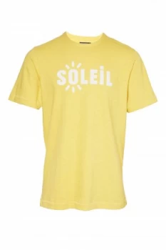 Image of Mens French Connection Soleil Tshirt Banana