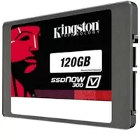Image of Kingston 120GB SSDNow V300 Drive SATA 6Gbs 3 2.5" (7mm height) Solid State Hard Drive - (SV300S37A/