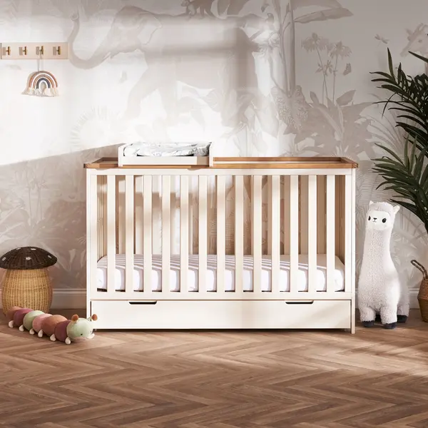 Image of Obaby Under Drawer Storage, 140cm x 70cm Natural