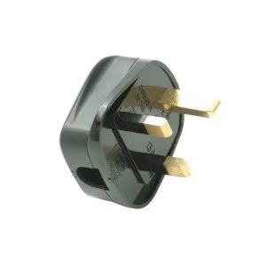 Image of SMJ Black Fused Plug 13A (Trade Pack 20)