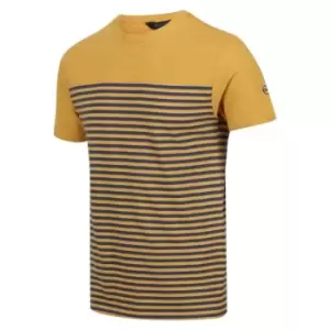 Image of Regatta Shorebay Tshirt - Straw/DkDnSt