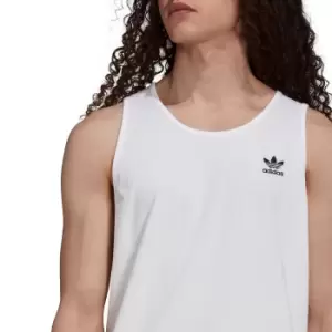 Image of Cotton Vest with Small Trefoil Logo