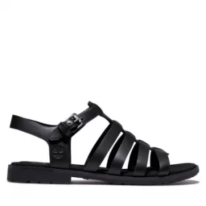 Image of Timberland Chicago Riverside Fisherman Sandal For Her In Black Black, Size 7