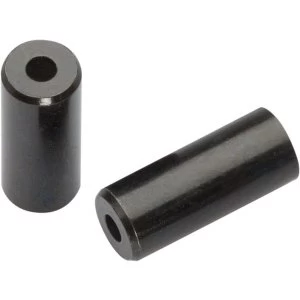 Image of Jagwire Gear Open Brass End Caps Fit Derailleur 4.5mm (x100)