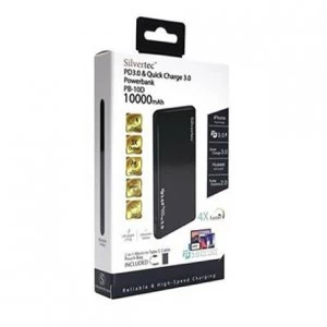 Image of Silvertec PB-10D 10000mAh Powerbank