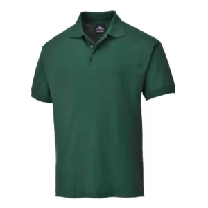 Image of Portwest Naples Polo Shirt Bottle Green S