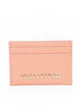 Image of Valentino Bags Divina Card Holder - Antique Rose