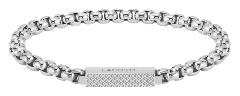 Image of Lacoste 2040123 Mens L'ESSENTIEL Collection Chain Bracelet Jewellery