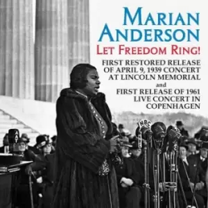 Image of Let Freedom Ring by Marian Anderson CD Album
