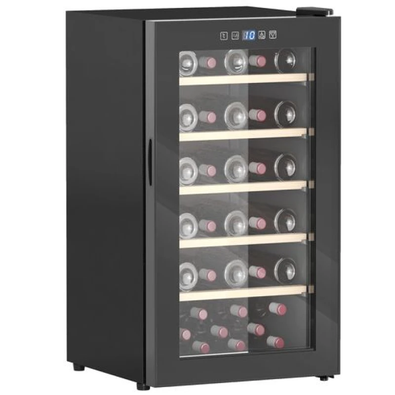 Image of HOMCOM HOMCOM 41 Bottle Wine Cooler Fridge, Freestanding Wine Refrigerator