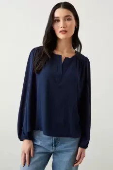 Image of Seam Detail Overhead Shirt