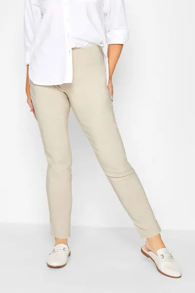 Image of M&Co Bengaline Trousers Medium Beige