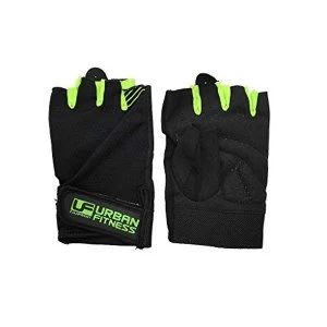 Image of Urban Fitness Training Glove Medium Black/Green