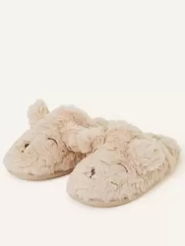 Image of Accessorize Teddy Mule, White Size M Women