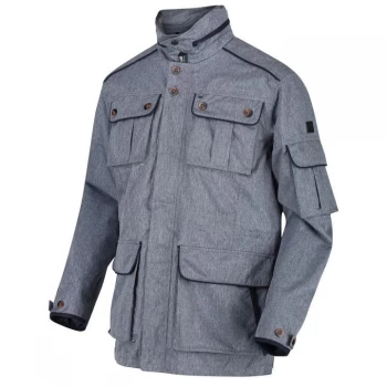 Image of Regatta Blue 'Elmore' Waterproof Breathable Jacket - S