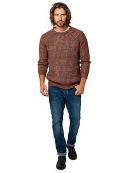 Image of Joe Browns Reel Crew Knit - Multi, Size S, Men