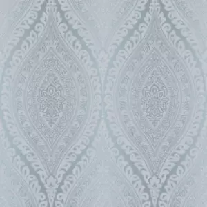 Image of Kismet Blue Mica Effect Wallpaper