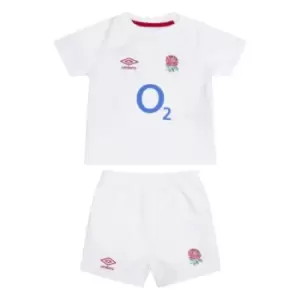 Image of 2023-2024 England Rugby Home Replica Baby Kit