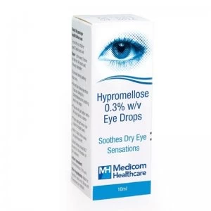 Image of Hypromellose Eye Drops 0.3% 10ml