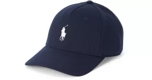 Image of Polo Ralph Lauren Mens Double-Knit Ponte Ball Cap - Aviator Navy