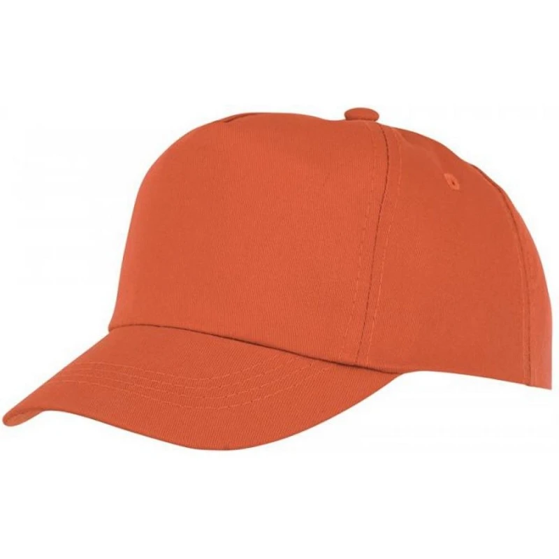 Image of Bullet Feniks 5 Panel Cap in Orange Orange Unisex One Size