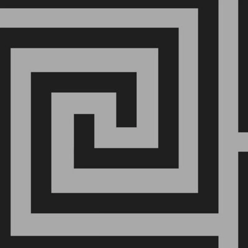 Image of Debona Athena Greek Black & Silver Wallpaper 4010