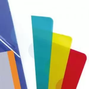 Image of Rexel Nyrex Premium A4 Document Folder; Red Embossed;