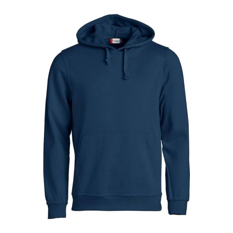 Image of Clique Mens Basic Hoodie in Dark Navy Size: XS Dark Navy Male XS
