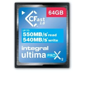 Image of Integral 64GB ULTIMAPRO X2 CFAST 2.0