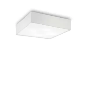 Image of Ritz 4 Light Large Flush Ceiling Light White