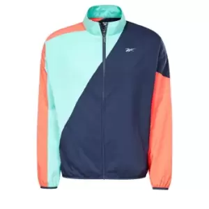 Image of Reebok Running Woven Windbreaker Mens - Semi Classic Teal