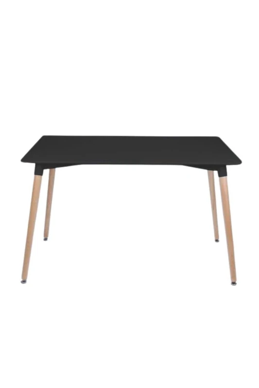 Image of Life Interiors Life Interiors 'Halo' 4 or 6 Seating Dining Table Single in Black One Size Unisex 5060926382159