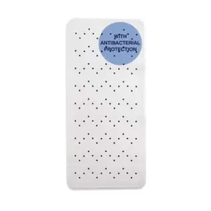 Image of Showerdrape Anti-bacterial Bath Mat - White