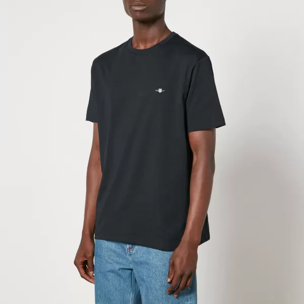 Image of GANT Shield Cotton-Jersey T-Shirt - S