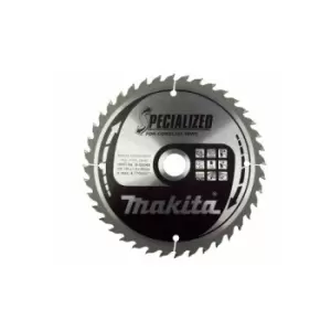 Image of Makita - B-09248 Circular saw blade 165mm x 20mm x 40T