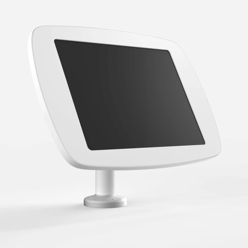 Image of Bouncepad Swivel 60 Covered Front Camera and Home Button White Apple iPad Pro 7th Gen 13-inch (2024) S6-W1-PL7-MG