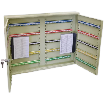 Image of Sealey SKC200W Key Cabinet 200 Key Capacity Wide