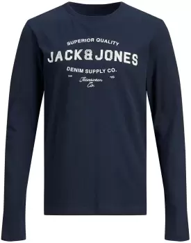 Image of Jack & Jones Jeans LS Longsleeve blue