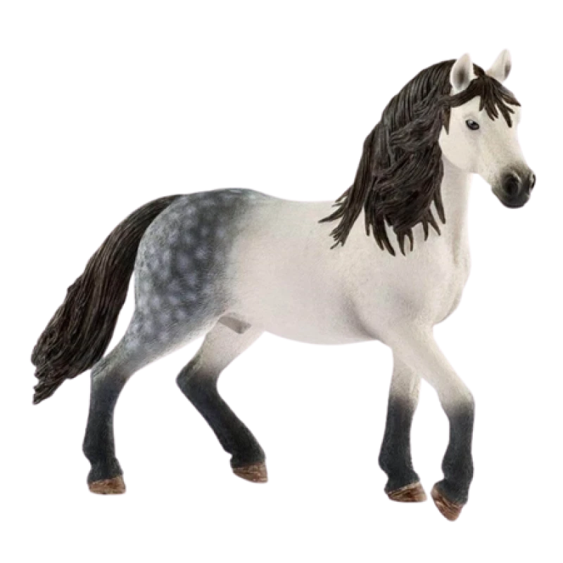 Image of Figurine: Schleich Horse Club Andalusian Stallion Horse Toy Figure (13821) Multi