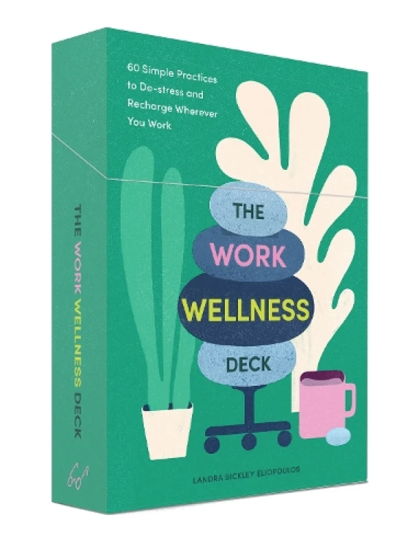 Image of The Work Wellness Deck : 60 Simple Practices to De-stress and Recharge Wherever You Work Cards